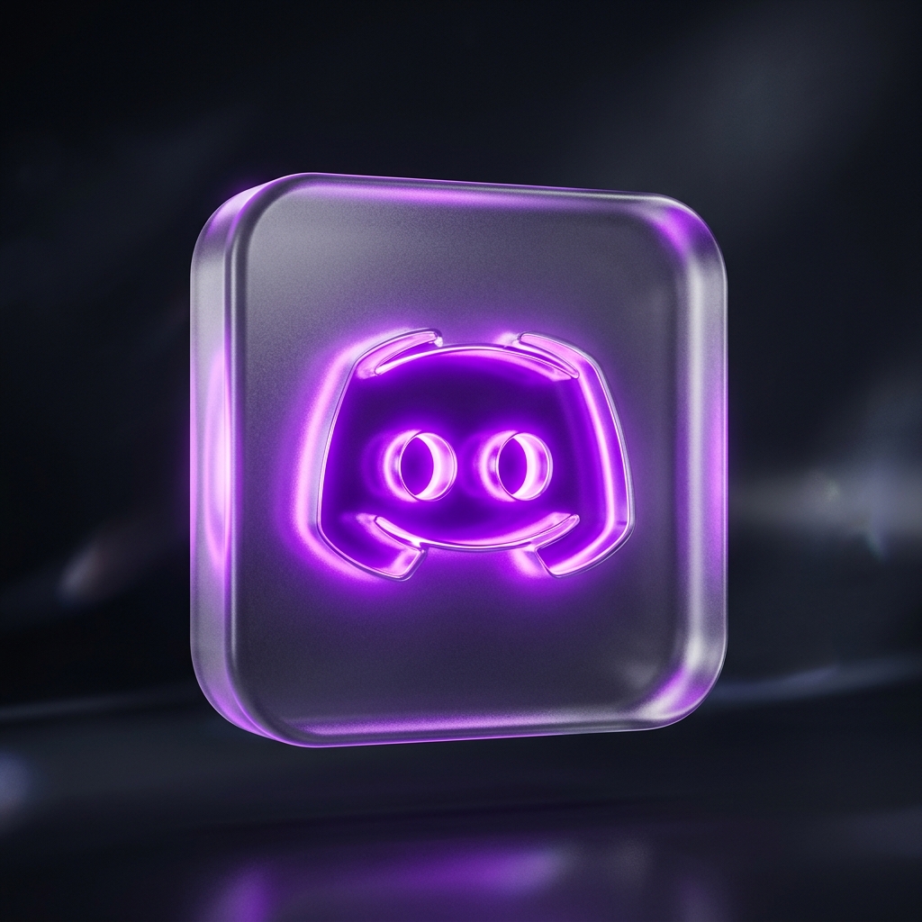 Discord Glass Icon