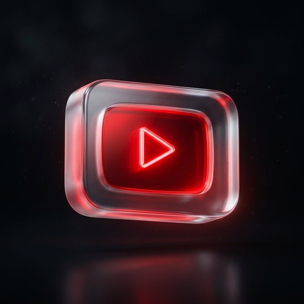 YouTube Glass Icon